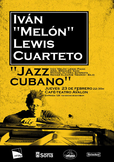 cartel Envibop  Iván &#34;Melón&#34; Lewis Cuarteto P